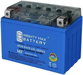 Mighty Max Battery 12V 11AH Gel Battery for Honda 750 VT750C,Shadow Spirit Aero 2007-2009