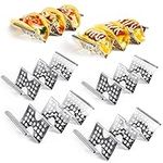 QKENDY Taco Holders Set of 6, Stain