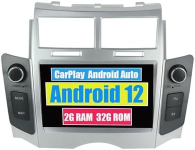 RoverOne Auto Radio Stereo per Toyota Yaris 2005 2006 2007 2008 2009 2010 2011 con Lettore Multimediale Android Navigazione GPS Touch Screen Bluetooth WiFi USB Mirror Link