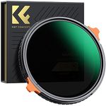 K&F Concept 67mm Variable ND4-64 CPL Filter, ND Polarizing CPL Circular Polarizing Fader Neutral Density Filter 2 in 1 for Camera Lens No X Spot Multi-Coating