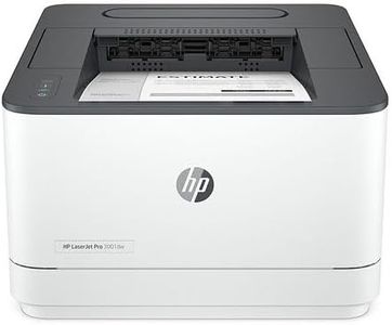 HP Laserjet Pro 3001dw Wireless Monochrome Laser Printer, Fast Print, Auto 2-Sided Printing, Dual-Band Wi-Fi, USB, Ethernet, HP Smart App, for Small Teams up to 7 Users, 3G650F