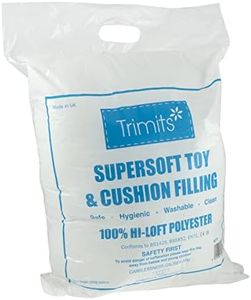 Trimits Designs Toy and Cushion Stuffing, Polyester, White, 200g
