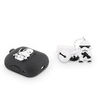 XMBYGY Airpods Pro 2nd Generation Case Cover with Doll and Keychain, Cute Skin Design Silicone Charging Case Protective Cover Accessories Compatible for Airpods pro 2 Case 2022 (Stormtrooper)