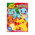 Crayola 96 Page Pokemon Coloring Book