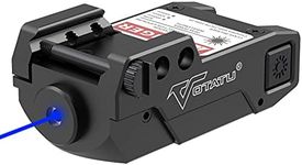 Votatu H3L-B Blue Laser Sight, Ultra Low Profile Blue Dot Sight for Pistol Handgun Rifle, Magnetic USB Charging and Ambidextrous Switches