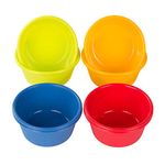 Webake Silicone Cupcake Baking Cups Set of 8, Air Fryer Muffin Pan Jumbo Muffin Liners Reusable Large Individual Muffin Tin, 3.5 Inch Mini Cake Pan Salad Dressing Container, BPA Free