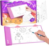 IMAGE Light Up Tracing Pad Pink Dra