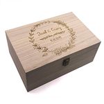 Raised Words Personalised Large Wedding Memory Engraved Gifts Any Name