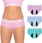 Bambody Leakproof Hipster, 5th Gen - Small, 3 Pack, Pink - Blue - Green