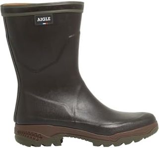 Aigle Mens Parcours 2 Wellington Boots, Brown, 9 UK