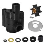 Zreneyfex Outboard Rubber Impeller Repair Kit Compatible with Mercury 1975-1986 Outboards Mariner Force 4 4.5 6 7.5 9.8HP Replaces #47-89981 46-70941A3 46-46893A6 18-3446 12122