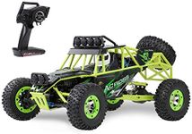 GoolRC WLtoys 12428 RC Car, 1/12 Scale 4WD 50km/h High Speed RC Rock Crawler, 2.4Ghz Remote Control Off Road Truck for Adults & Kids