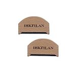 IHKFILAN Cashmere Comb Portable Sweater Pilling Remover Wooden Fabric Shaver for Clothes Lint Scraper Sweater Comb Fluff Remover Carpet Scraper Clothes Cleanse Brush (2PCS)