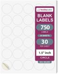 Laser / Ink Jet White Labels (1.5in