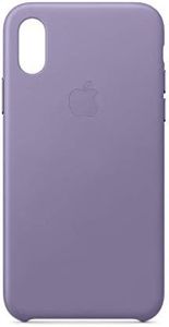 Apple iPhone Xs Leather Case - Lilac