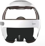 Breo iDream5s Electric Head Massager, Eye & Neck Massage Helmet with Heat, Kneading, Pressure, APP Control Scratcher for Relax