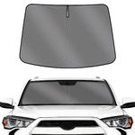 Karltys Foldable Windshield Sun Shade for 2010-2025 Toyota 4Runner, UPF50+ Windshield Sunshade for 4Runner Front Window Cover Car 240T Reflective Sun Visor Protector Keep Interior Cool