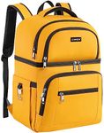 Cooler Backpack,Insulated Backpack Cooler Leakproof Double Deck Cooler Bag for Men Women RFID Lunch Backpack