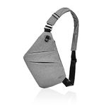 Multi-pocket Chest Bag, Anti-Theft Shoulder Bag, Waterproof Sling Crossbody Bag, for Men Bicycle Hiking Jogging