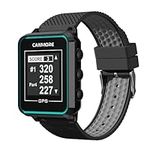 CANMORE TW353 Golf GPS Watch for Men and Women, High Contrast LCD Display, Free Update Over 41,000 Preloaded Courses Worldwide, Lightweight Essential Golf Accessory for Golfers, Turquoise/Gray