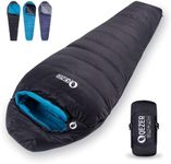 QEZER Down Sleeping Bag for Adults 