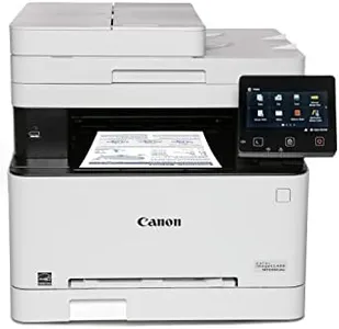 Canon Color imageCLASS MF656Cdw - Wireless Duplex Laser Printer, All-in-One with Copier, Scanner, Fax, Auto Document Feeder, Mobile Ready, 3 Year Limited Warranty, 22 PPM, White