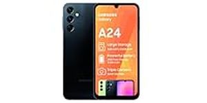 Galaxy A24 4G LTE 128GB + 4GB 6.5" 50MP Triple Camera + International Version Dualsim (Black)