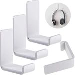 4 Pieces Acrylic Headphone Hook Hea