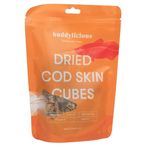 Buddylicious 100% Natural Cod Skin Cubes Dog Treats | Natural & Healthy Dog Treat, GMO Free, Gluten Free | Perfect For Training or Everday treat