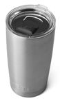 YETI Rambler Tumbler, Vaccum Insulated Stainless Steel Tumbler with Magslider Lid, Stainless Steel, 20 oz (591 ml)