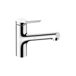 hansgrohe Zesis Chrome Single-Handle Kitchen Faucet, Kitchen Faucets with Pull Out Sprayer, Faucet for Kitchen Sink, Chrome 74810001