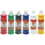 scola Artmix 6 x 600 ml Paint, colored (Assorted)