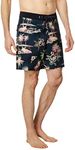 Quiksilver Men's Standard Surfsilk Qs 69 18 Boardshort Swim Trunk, Black, 38