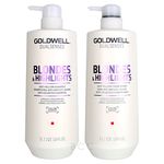 Goldwell Dual Senses Blondes & Highlights Conditioner and Shampoo 25.4 Oz by Goldwell