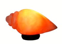 Kirit Gemstones Natural Himalayan Rock Salt Lamp Shankh/Conch Shaped for Vastu, Home Decor, Feng Shui, Healing, Peace & Harmony, Gifting (3Kg - 4Kg)