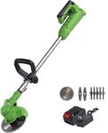 CFYP Cordless Electric Trimmer Grass Trimmer Cordless, 24V Lawn Mower, Industrial Household Electric Lawn Mower