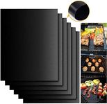 Cookey™ | 5 PCS | 16" x 13" | Non-Stick BBQ & Baking Mat, Gas & Charcoal Grills - Reusable & Versatile