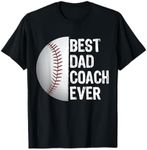 Best Dad Coach Ever Funny Baseball 