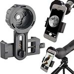 Phone Adapter Pro for Binoculars. Monoculars, Spotting Scopes, Astronomical Telescopes & Microscopes. Use It With Any Smartphone - Ideal for Capturing Your Adventures.