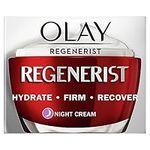 Olay Regenerist Night Face Cream, Unique Formula With Vitamin B3 & Niacinamide, Instantly Hydrates For 24H 50ml