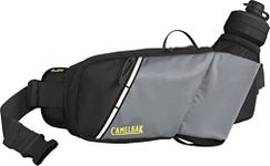 CamelBak Podium Flow 4 Hydration Belt in Silver/Lime, 21 oz Polyester/Nylon Waist Pack