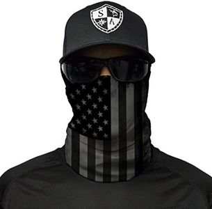 American Flag Ski Masks for Men - Neck Gaiters for Men - Winter Face Mask for Men - Balaclava Face Mask - SA Face Shields - Neck Gaiter Women - SA Company Face Shield - Blackout American Flag Mask
