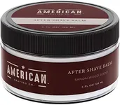 American Shaving Co. After Shave Balm for Smooth (Sandalwood Scent), Silky & Irritation Free Skin Care, Soothes and Moisturizes Face After Shaving, Treats Redness & Razor Burn, Post Shave Lotion 4 Oz