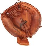 Shoeless Joe Gloves Brown Catchers Mitt, 34-Inch, Right Handed