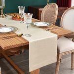 NEWISHER Farmhouse Rustic Table Run