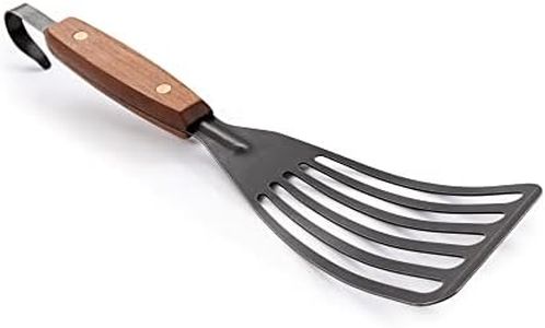 Barebones Cowboy Grill Fish Spatula - Heavy Duty Metal Spatula for Grilling Fish - Stainless Steel Grill Spatula