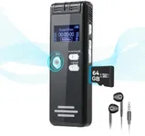 64GB Digital Voice Controlled Recor