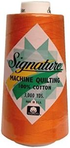 Signature Thread Cotton Qlt 40wt 3000yd Tangerine, Orange