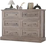 FACBOTALL Modern 6 Drawer Double Dr