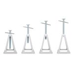 Camco Aluminum Stack Jacks — Stabilize & Position Your RV, Trailer Or Camper —Supports Up to 6,000 lb — Extends 11" - 17" — Pack of 4 (44560)